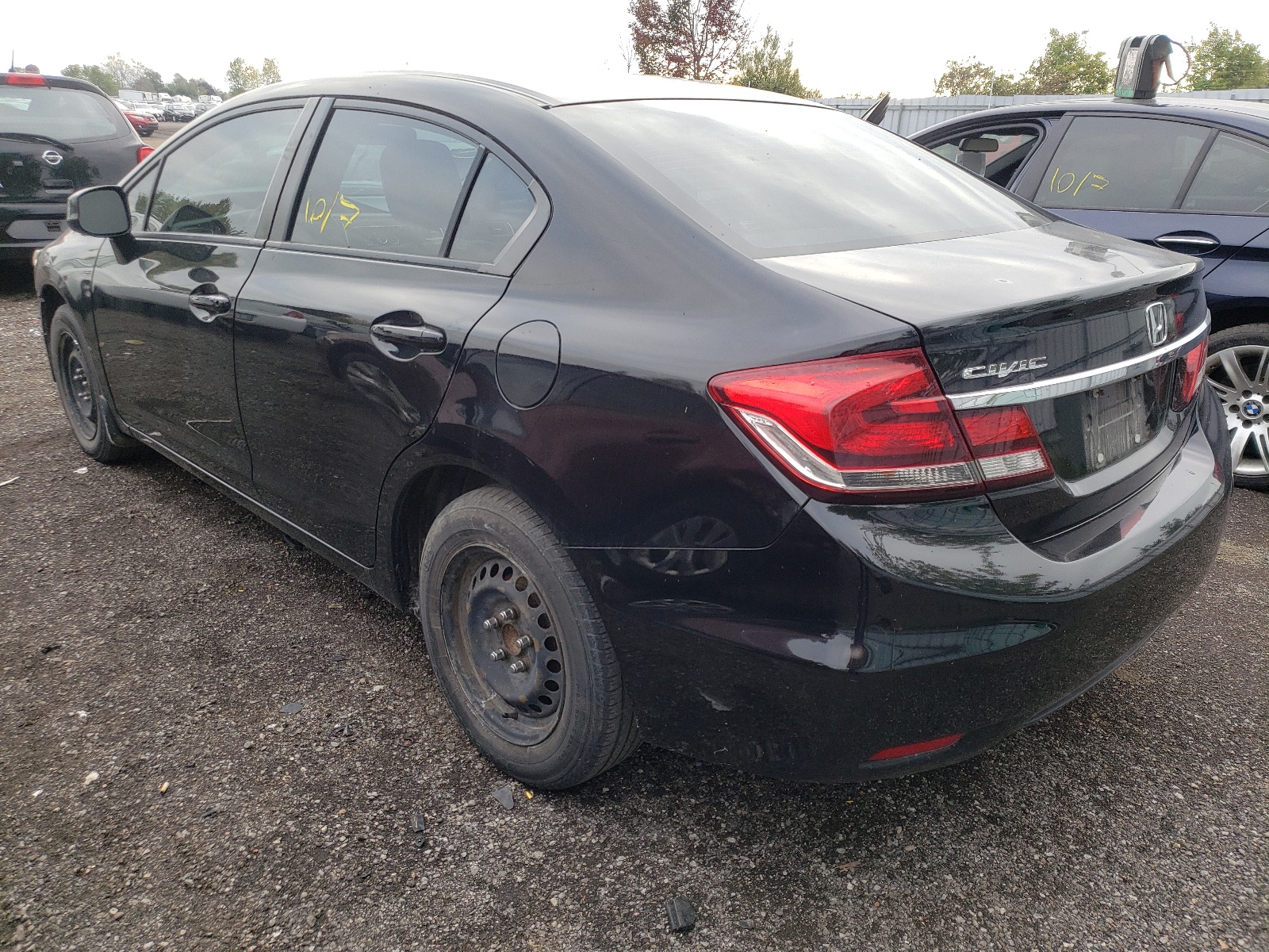 Photo 3 from auction – 2013 HONDA CIVIC LX with VIN 2HGFB2E47DH010328