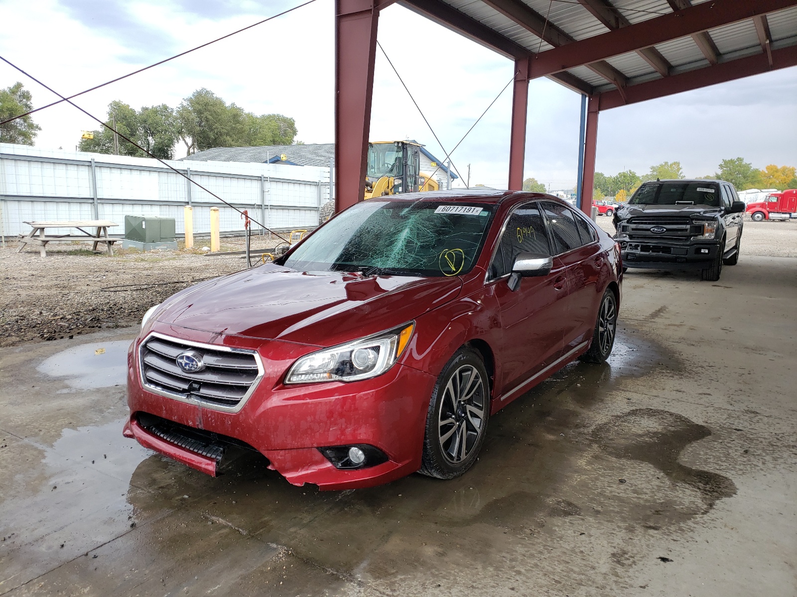Photo 2 from auction – 2017 SUBARU LEGACY SPO with VIN 4S3BNAS60H3017568