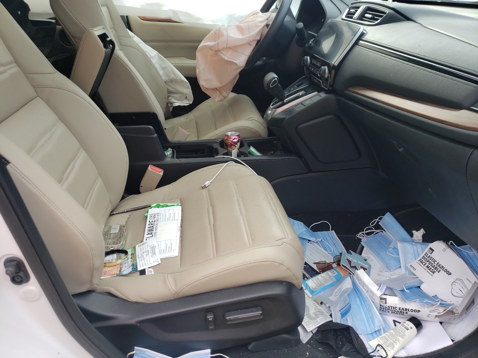 Photo 5 from auction – 2019 HONDA CR-V EXL with VIN 7FARW2H87KE043982