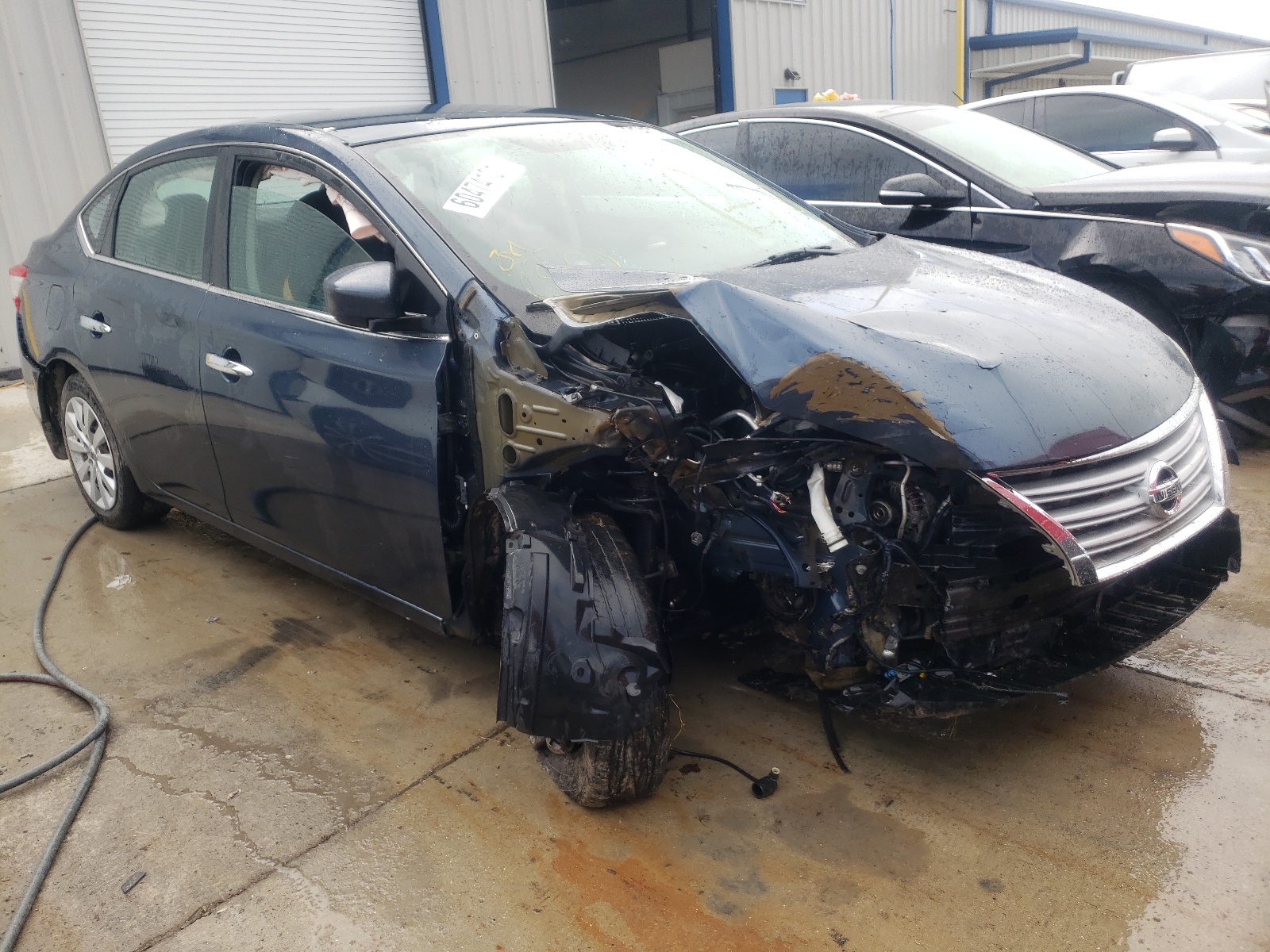 NISSAN SENTRA S 2014 with VIN 1N4AB7AP6EN852601 - Photo from auction
