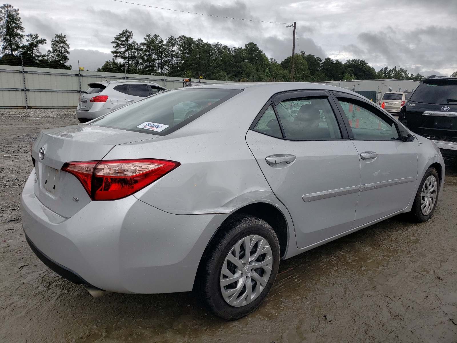 Photo 4 from auction – 2018 TOYOTA COROLLA L with VIN 2T1BURHE2JC085142
