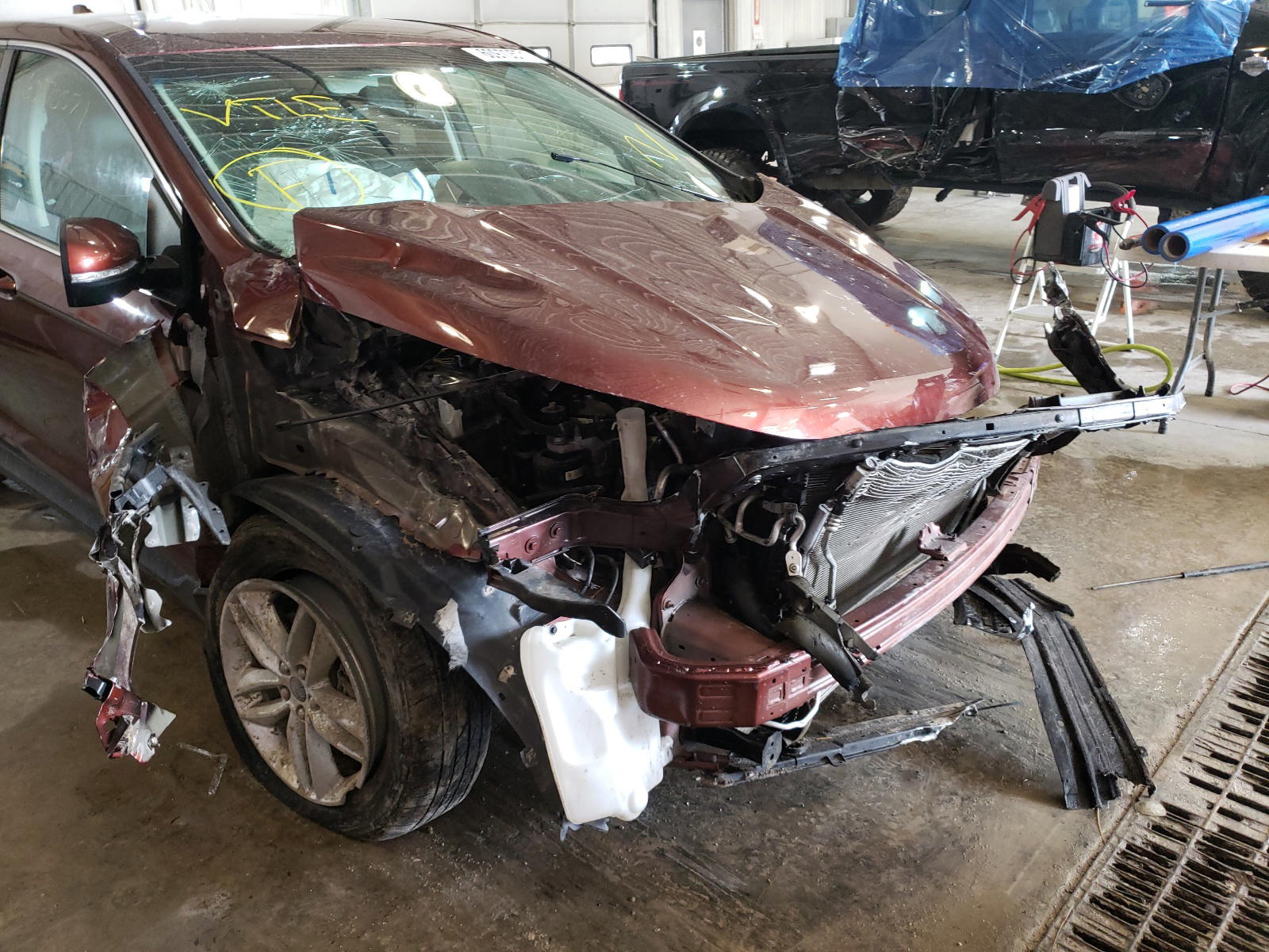 Photo 9 from auction – 2015 FORD EDGE SEL with VIN 2FMTK3J96FBB04646