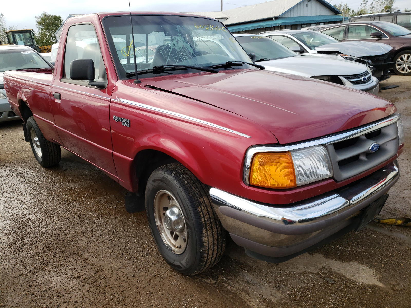 FORD RANGER 1996 with VIN 1FTCR10U7TUA84875 - Photo from auction