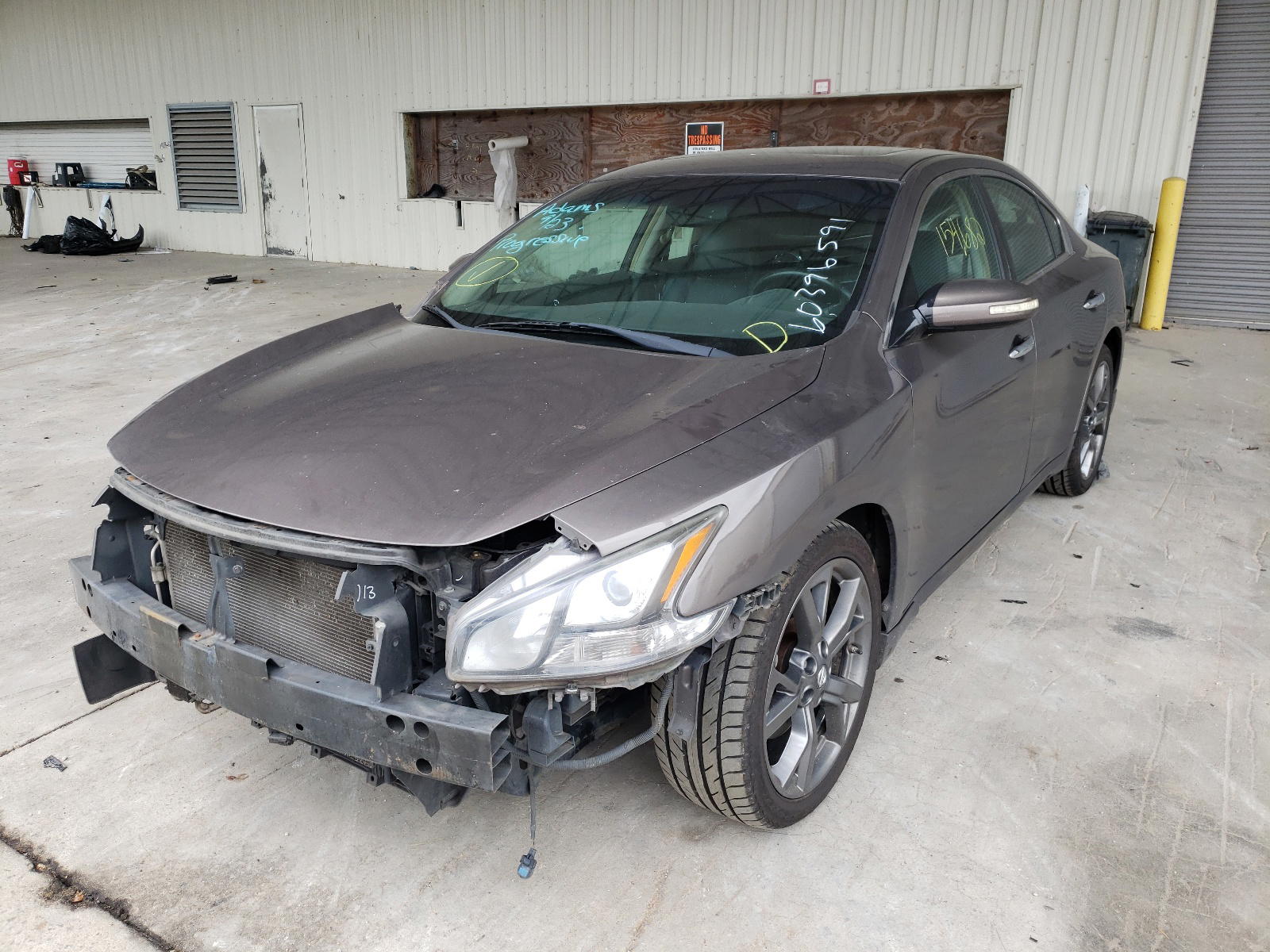Photo 2 from auction – 2013 NISSAN MAXIMA S with VIN 1N4AA5AP1DC841846
