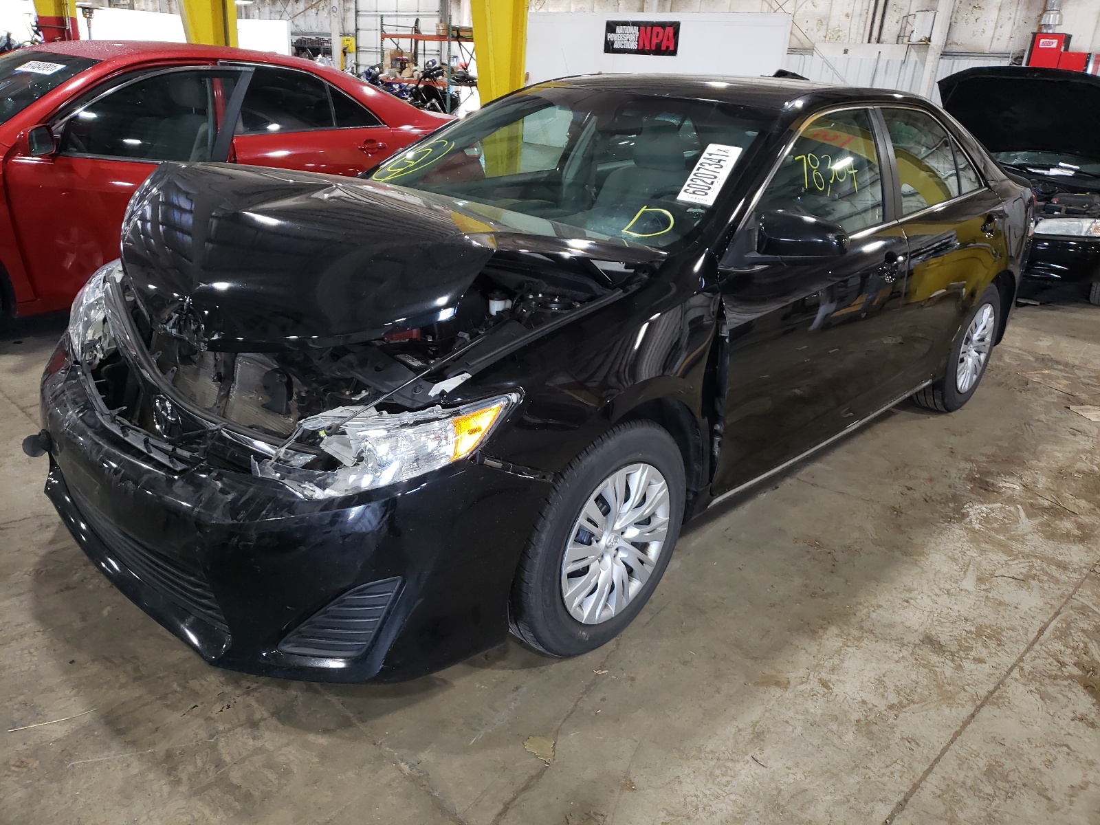 Photo 2 from auction – 2014 TOYOTA CAMRY L with VIN 4T4BF1FKXER379712