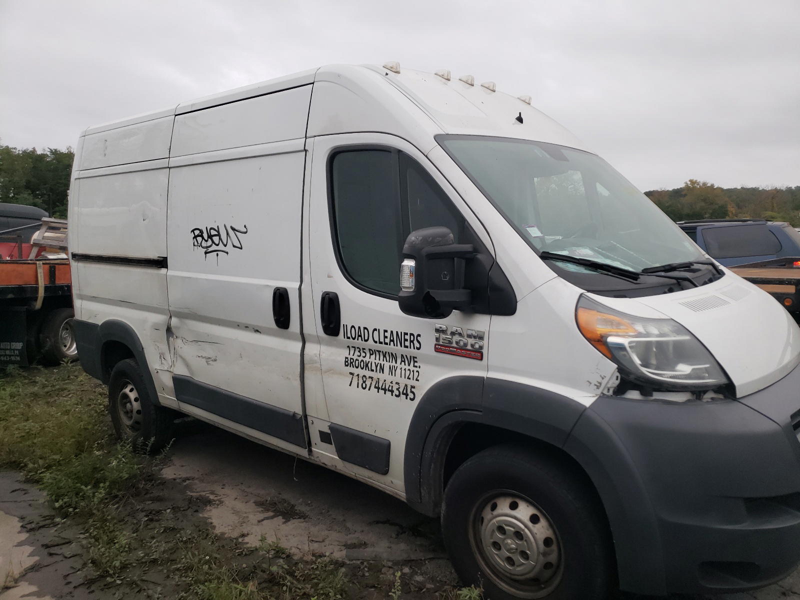 Photo 9 from auction – 2015 RAM PROMASTER with VIN 3C6TRVBG8FE513661