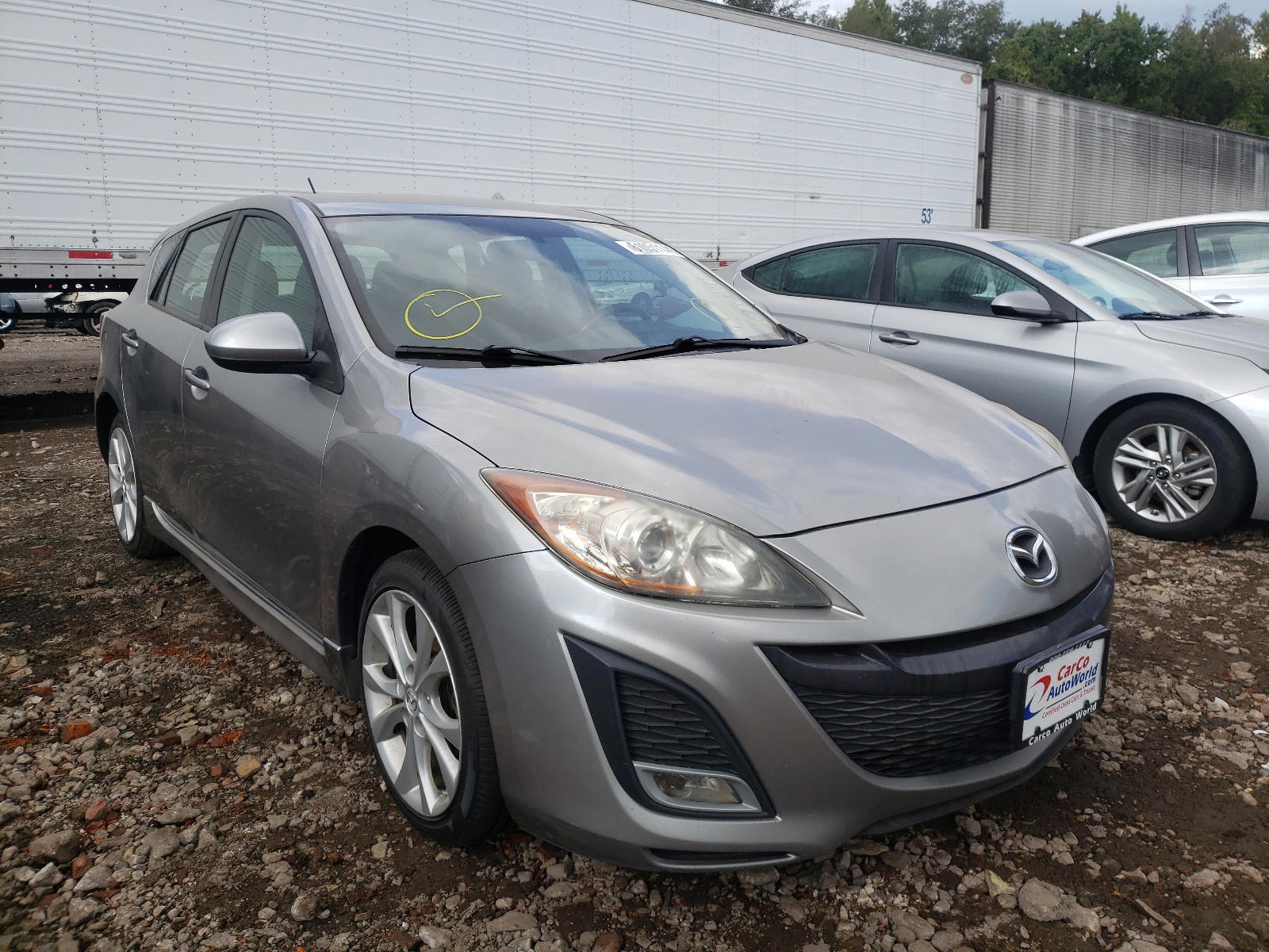 MAZDA 3 S 2011 with VIN JM1BL1K6XB1438593 - Photo from auction