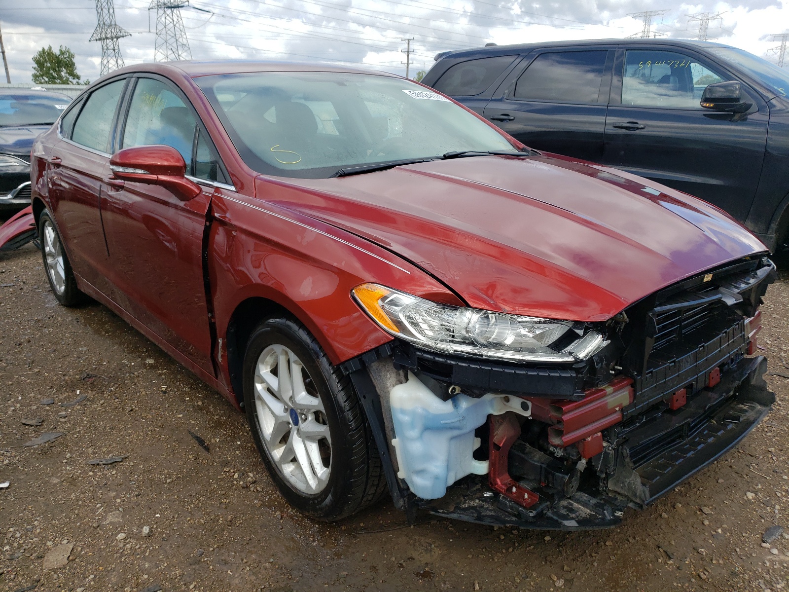 Photo 1 from auction – 2014 FORD FUSION SE with VIN 3FA6P0HD5ER231762