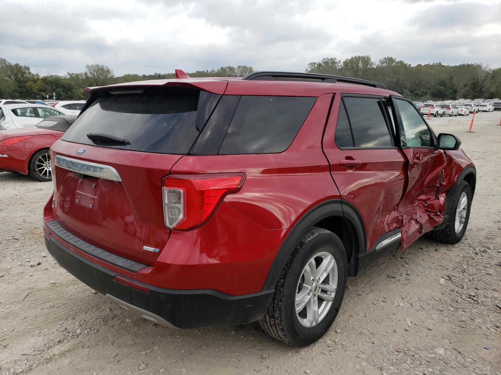 Photo 4 from auction – 2020 FORD EXPLORER X with VIN 1FMSK8DH9LGC80591