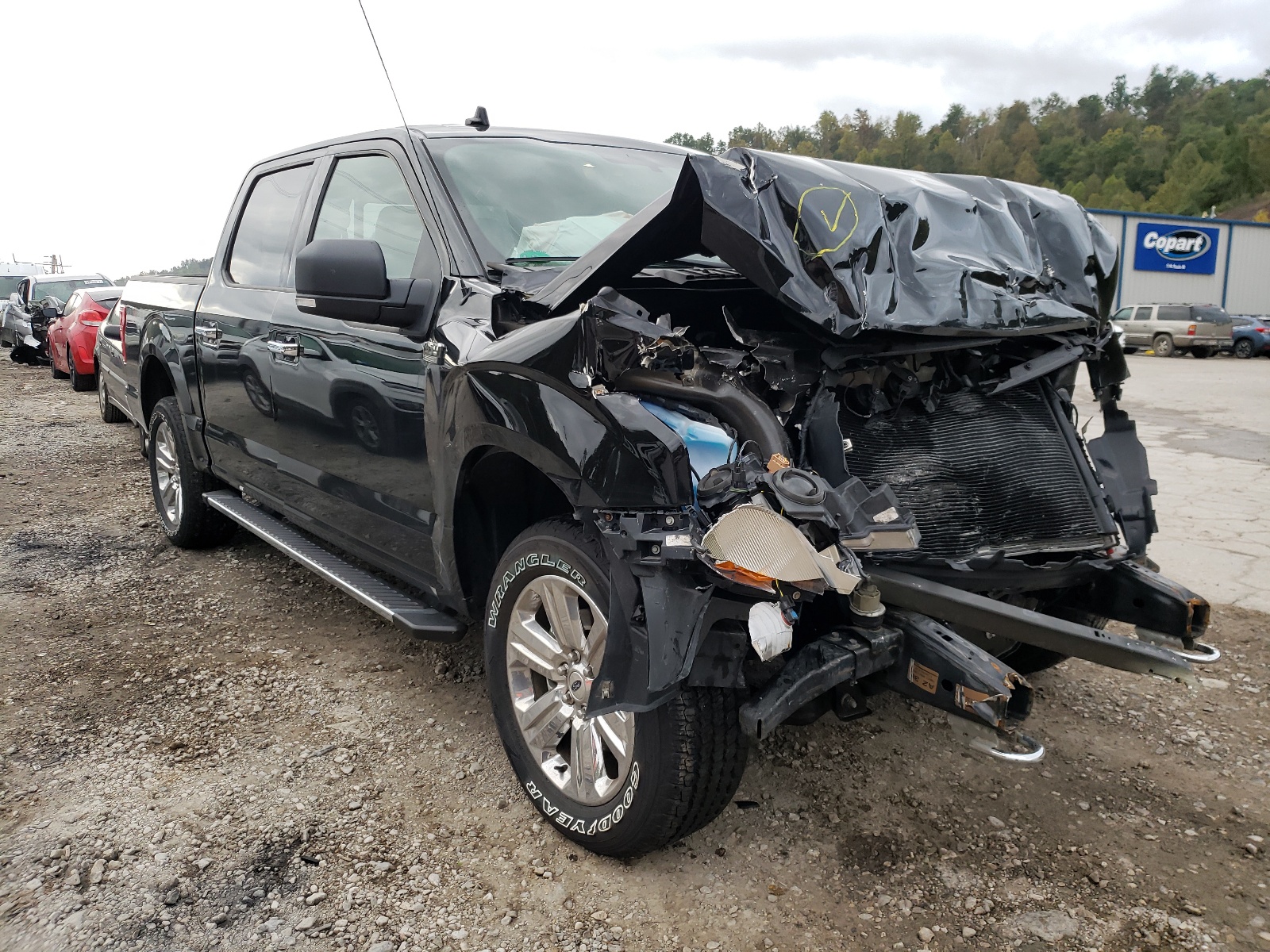 FORD F150 SUPER 2018 with VIN 1FTEW1E51JFE03532 - Photo from auction