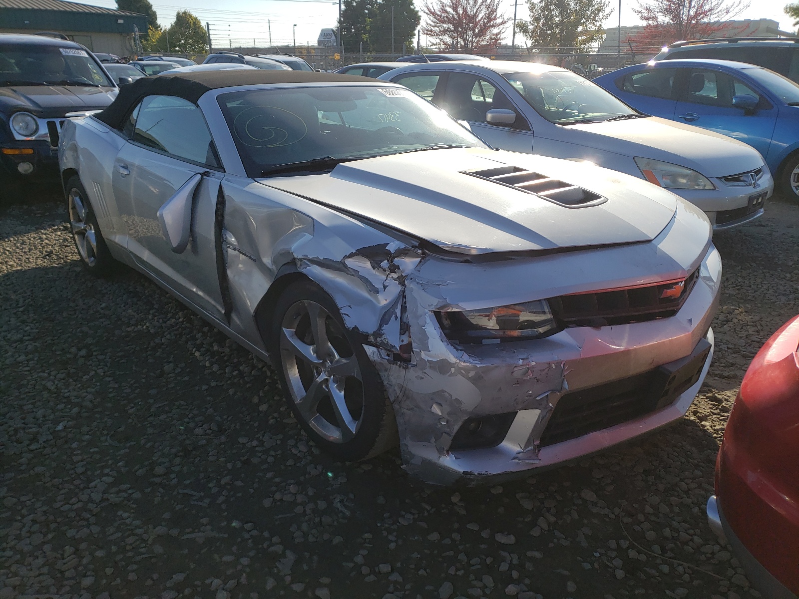 Photo 1 from auction – 2014 CHEVROLET CAMARO 2SS with VIN 2G1FK3DJ6E9291134