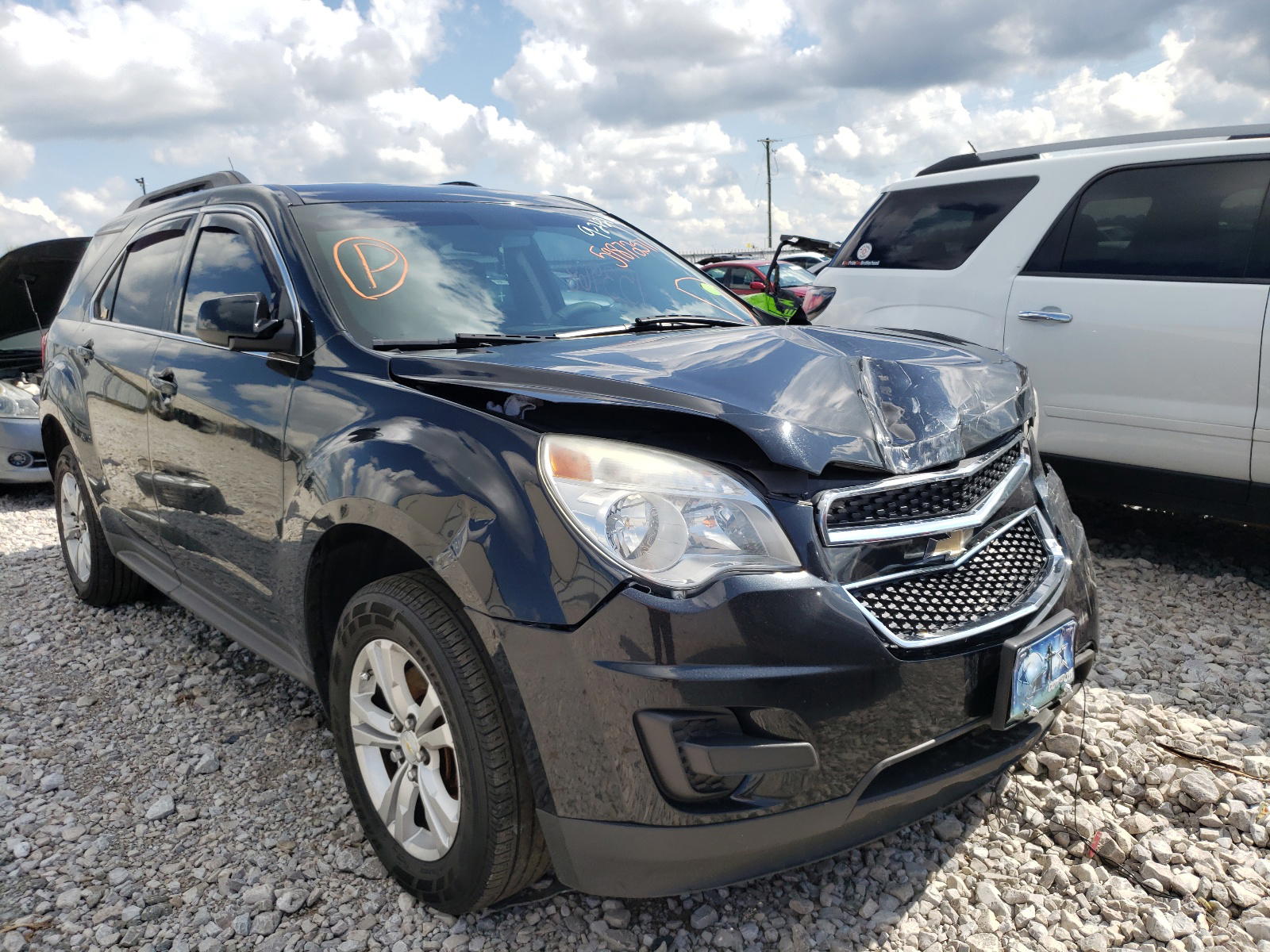 CHEVROLET EQUINOX LT 2013 with VIN 2GNFLEE33D6107212 - Photo from auction