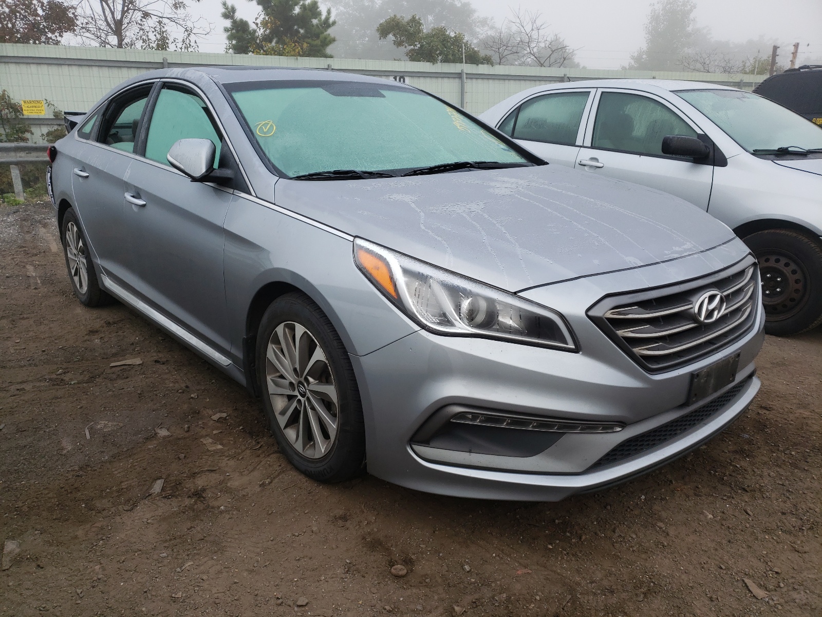 HYUNDAI SONATA SPO 2017 with VIN 5NPE34AF3HH453910 - Photo from auction