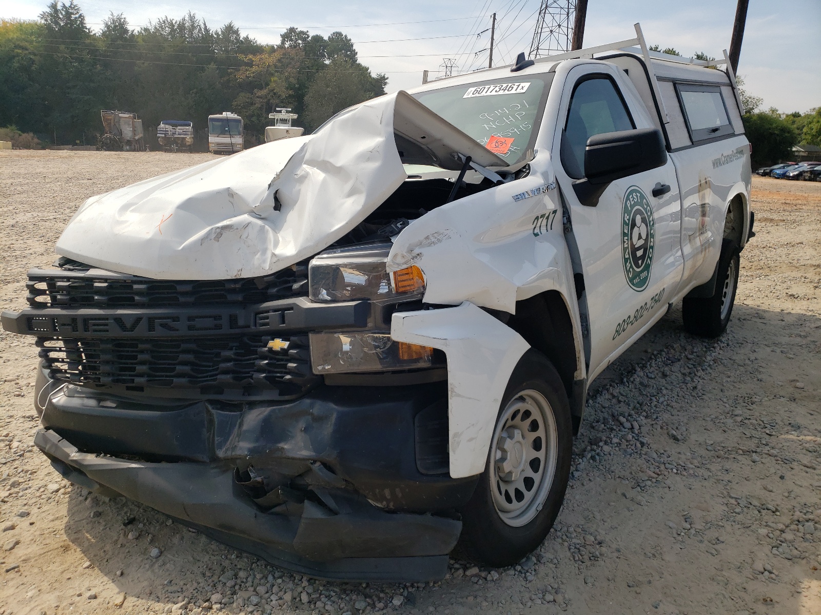 Photo 2 from auction – 2021 CHEVROLET SILVERADO with VIN 3GCNWAEH8MG157933