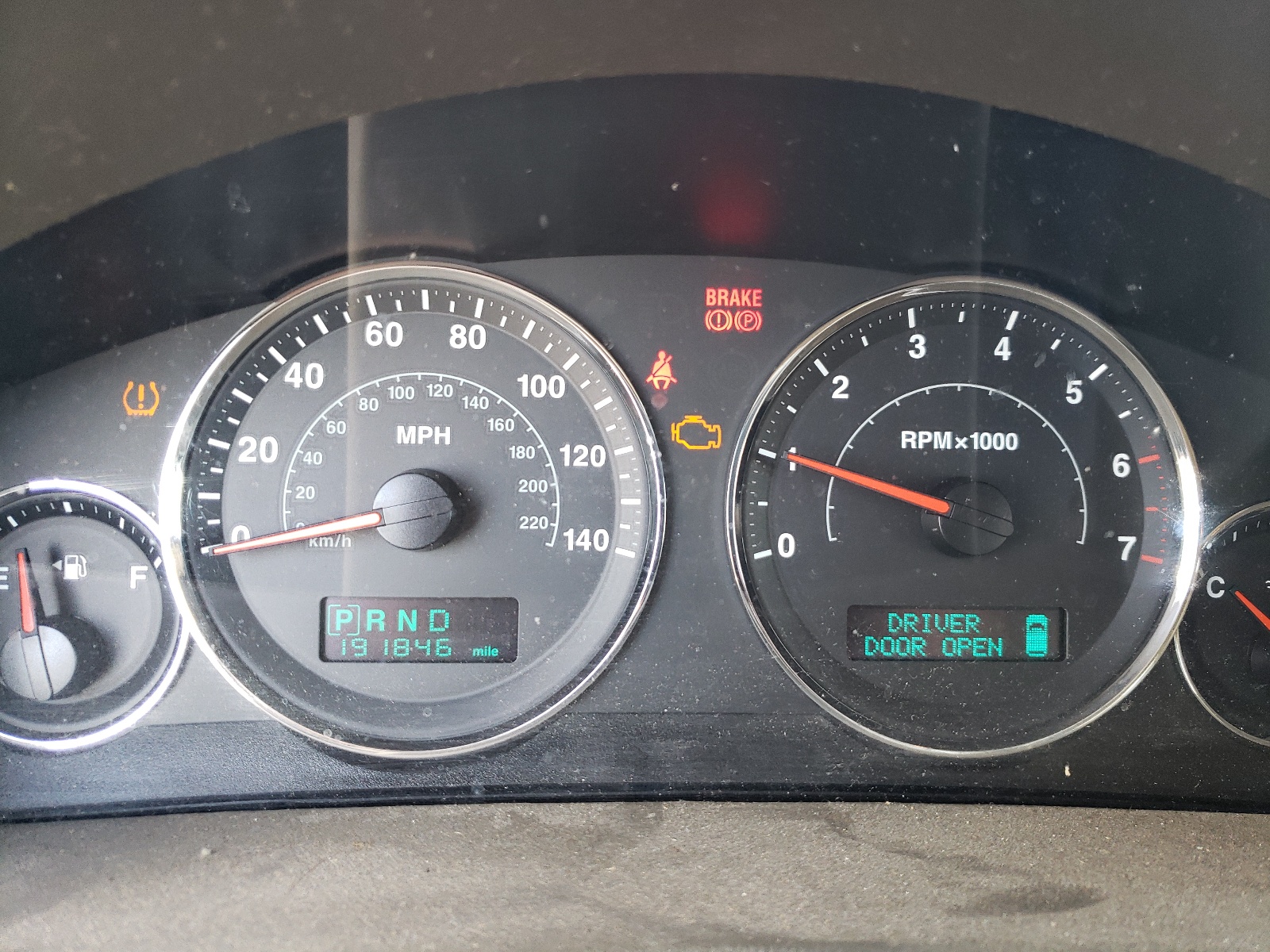 Photo 8 from auction – 2007 JEEP GRAND CHER with VIN 1J8GR48K57C597214