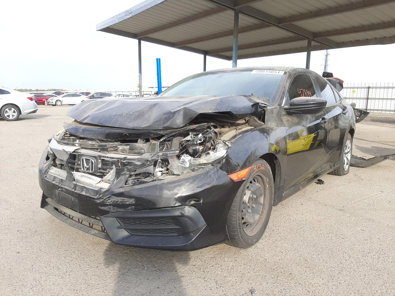 Photo 2 from auction – 2016 HONDA CIVIC LX with VIN 2HGFC2F52GH506520