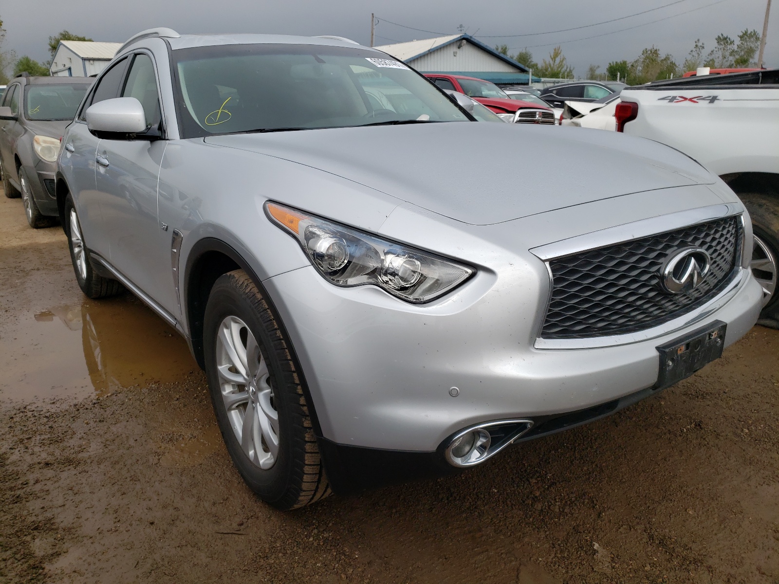 Photo 1 from auction – 2017 INFINITI QX70 with VIN JN8CS1MW6HM410872
