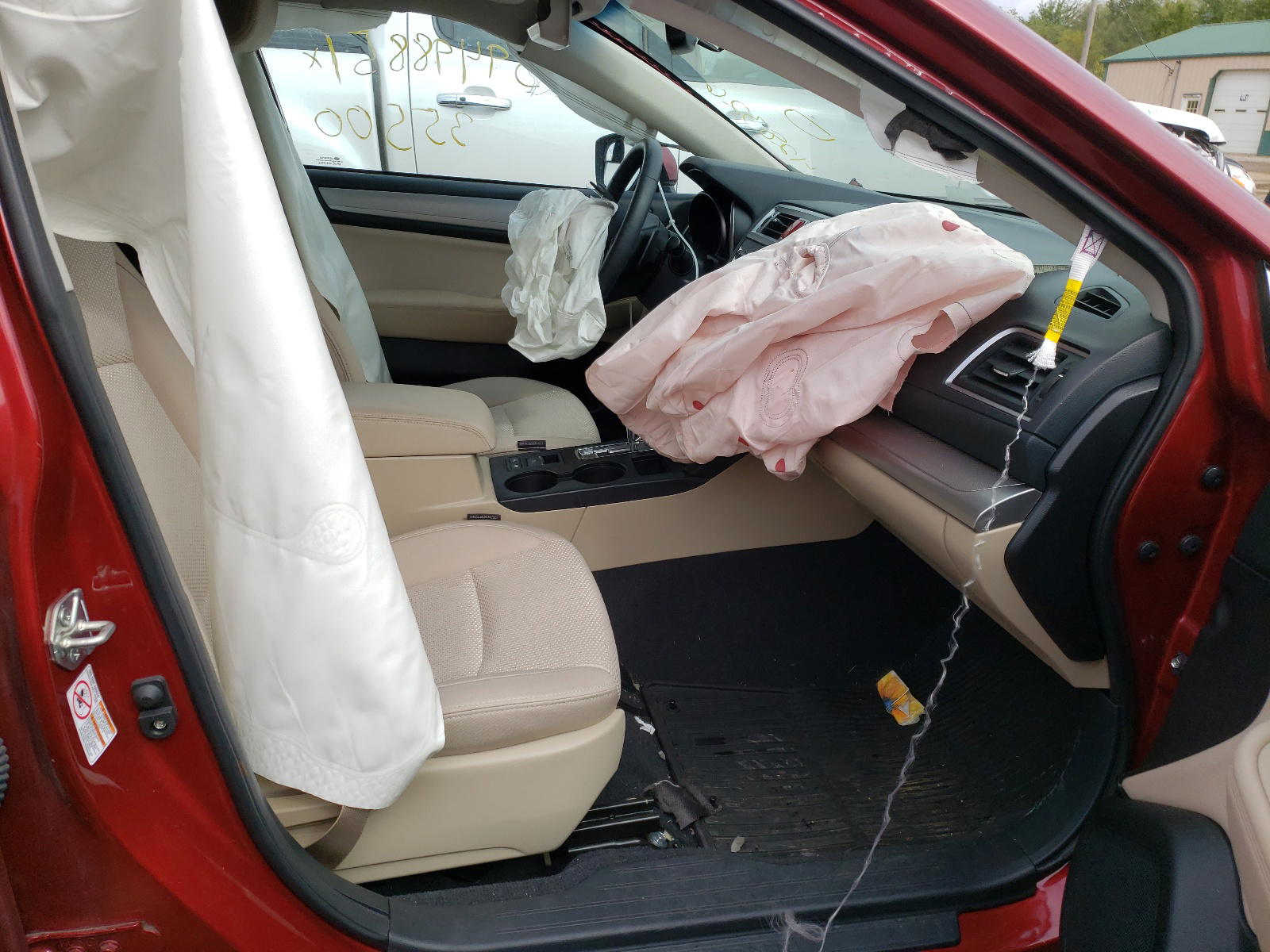 Photo 5 from auction – 2017 SUBARU OUTBACK 2. with VIN 4S4BSADC5H3428326
