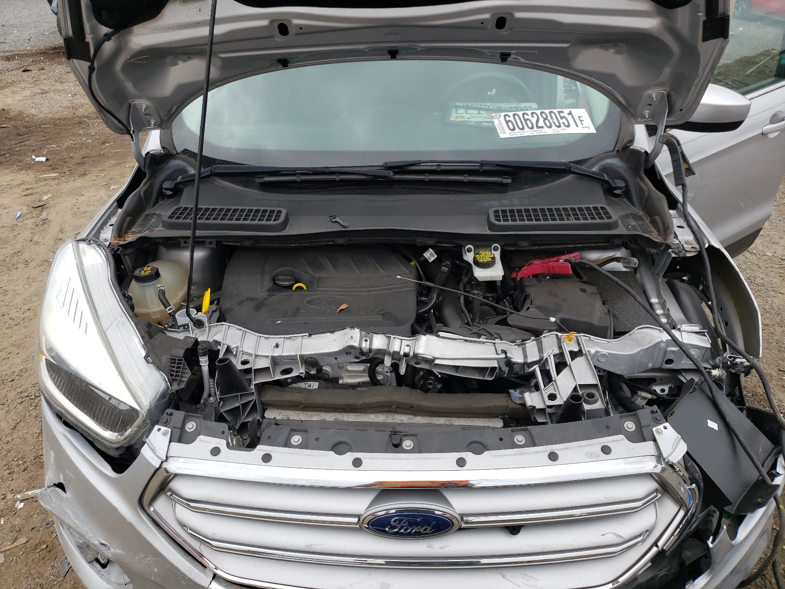 Photo 7 from auction – 2017 FORD ESCAPE SE with VIN 1FMCU0GD3HUA99312