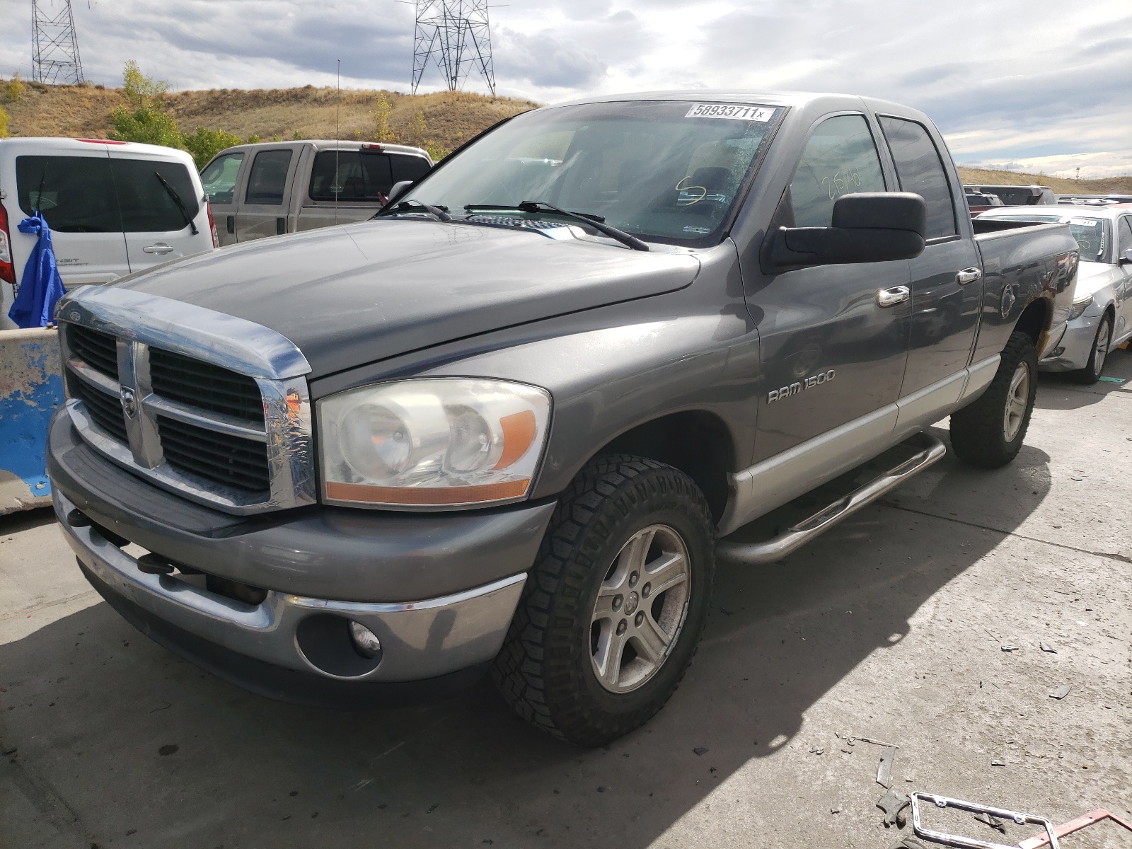 Photo 2 from auction – 2006 DODGE RAM 1500 S with VIN 1D7HU18N26S553507