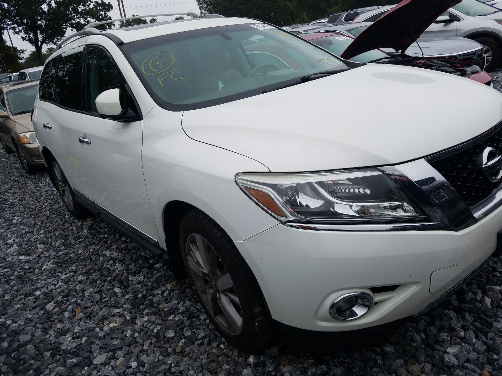 Photo 1 from auction – 2013 NISSAN PATHFINDER with VIN 5N1AR2MM1DC665587