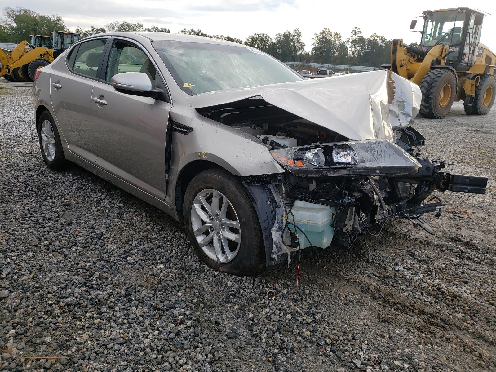 KIA OPTIMA LX 2013 with VIN KNAGM4A76D5401726 - Photo from auction