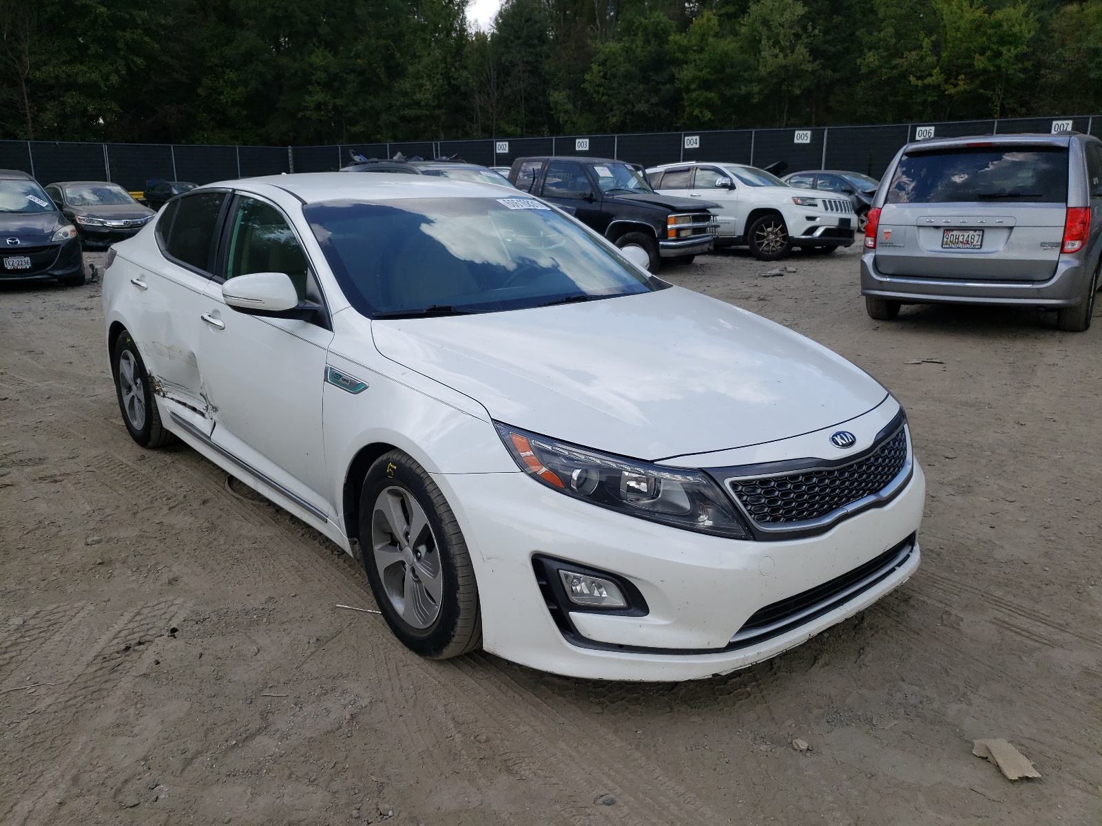 Foto 1 de la subasta – 2015 KIA OPTIMA HYB con VIN KNAGM4AD4F5077457