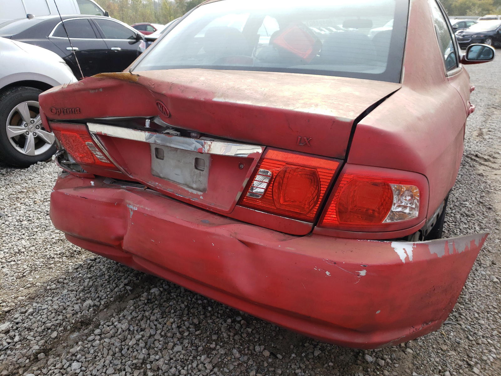 Photo 9 from auction – 2006 KIA OPTIMA LX with VIN KNAGD126X65455974