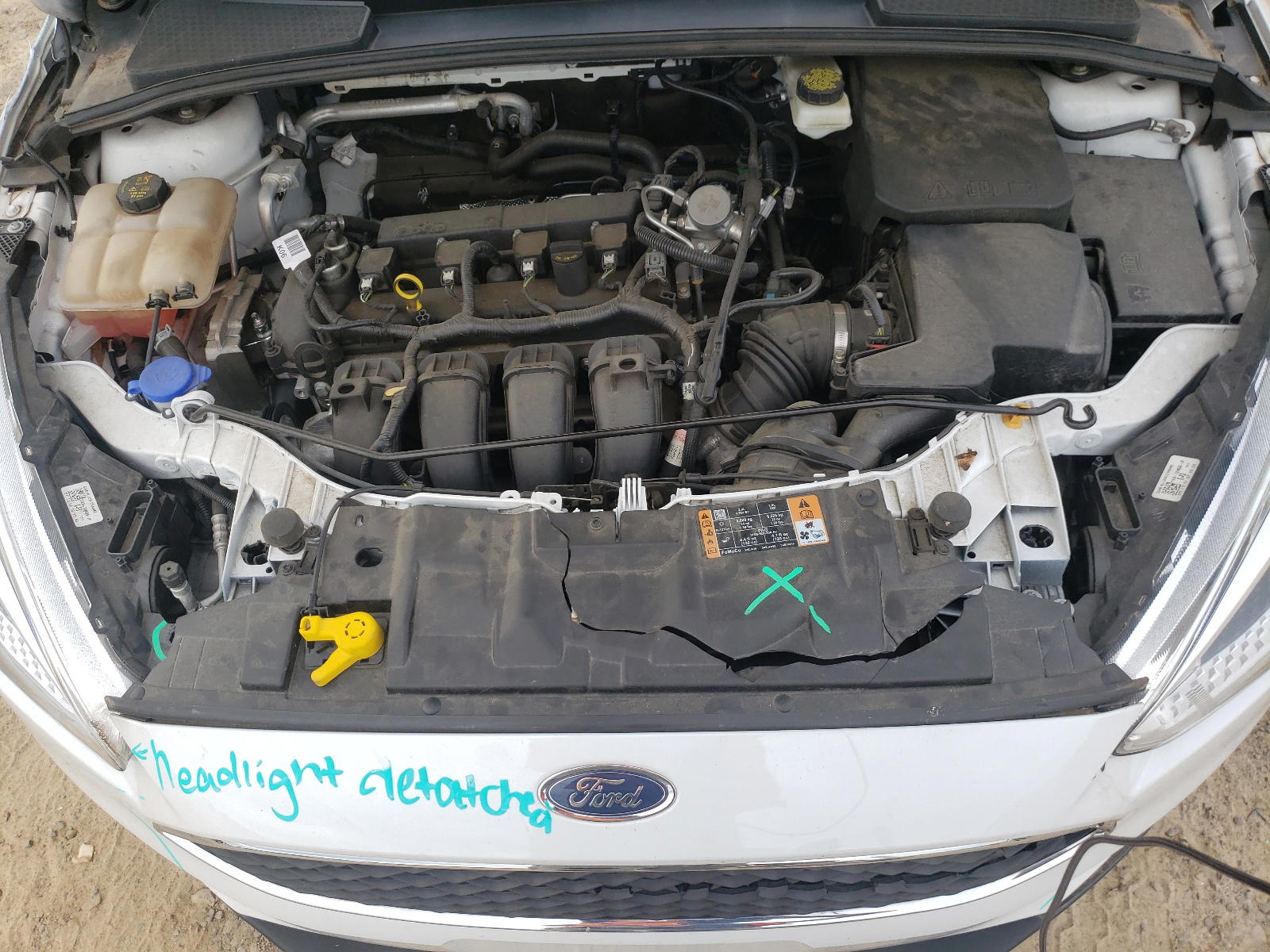Photo 7 from auction – 2017 FORD FOCUS SE with VIN 1FADP3F24HL227893