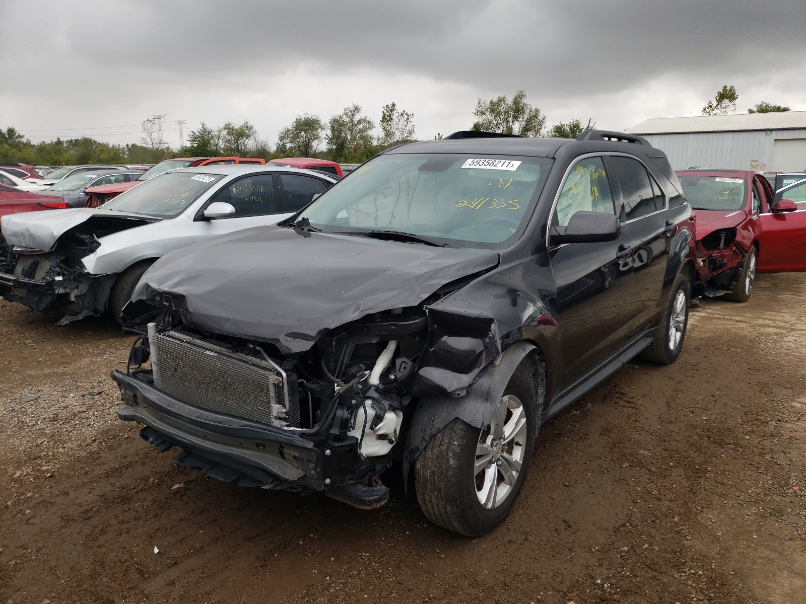 Photo 2 from auction – 2014 CHEVROLET EQUINOX LT with VIN 2GNALBEK7E6241335