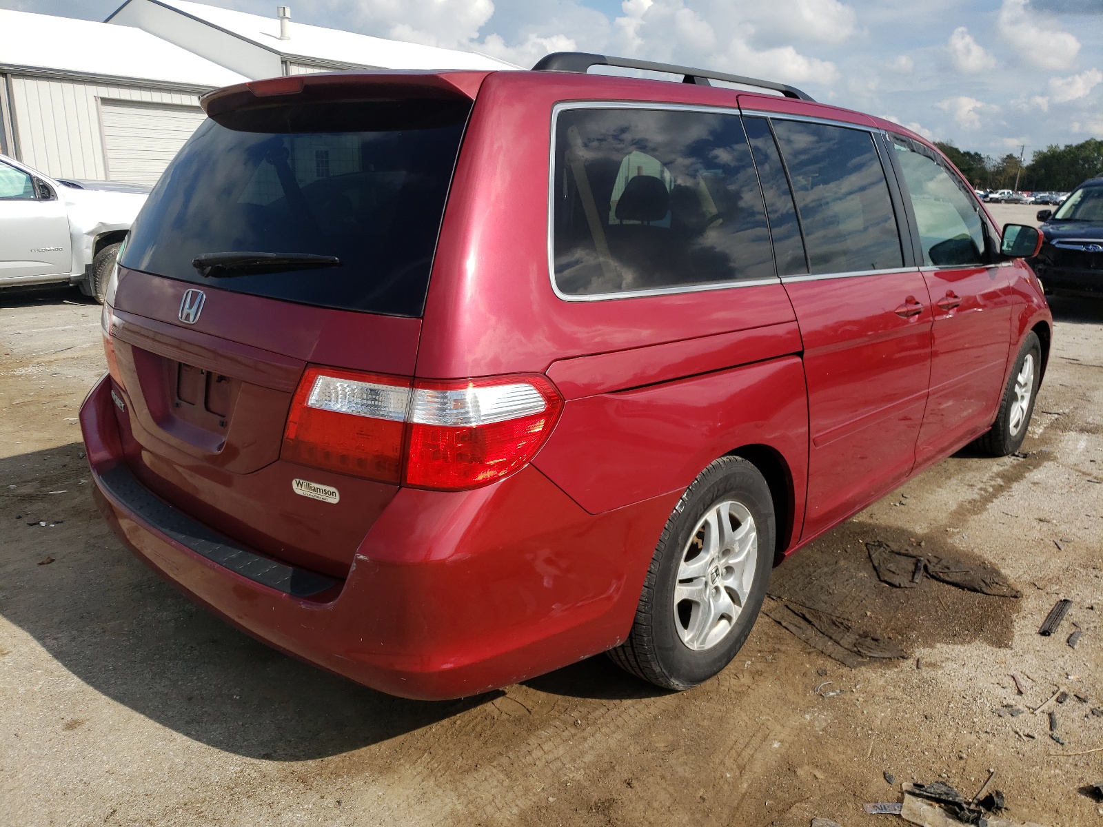 Photo 4 from auction – 2006 HONDA ODYSSEY EX with VIN 5FNRL38446B084034
