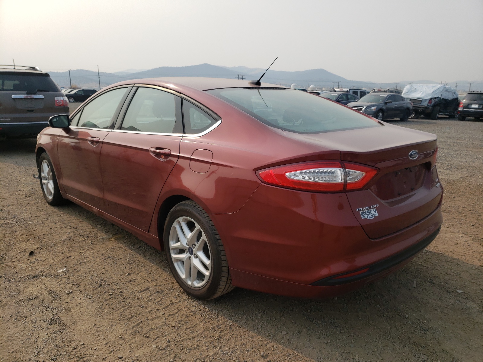 Photo 3 from auction – 2014 FORD FUSION SE with VIN 3FA6P0HD2ER130050