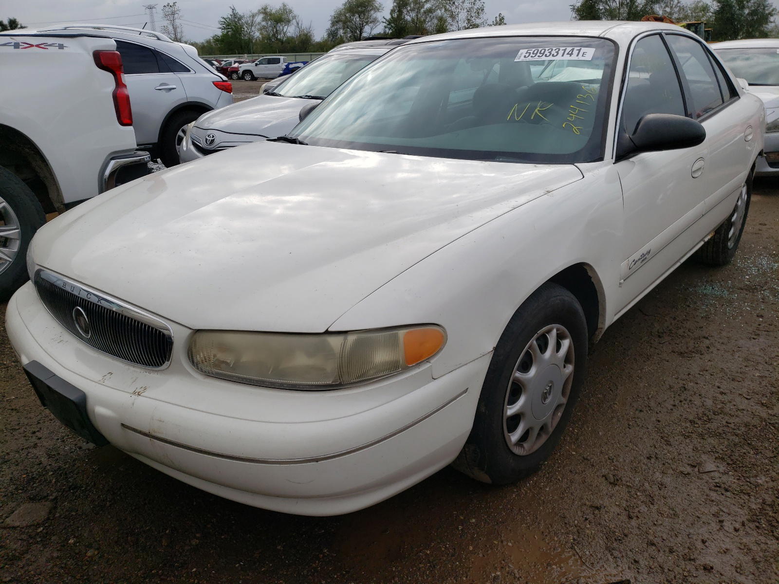 Photo 2 from auction – 2002 BUICK CENTURY with VIN 2G4WS52J121244136