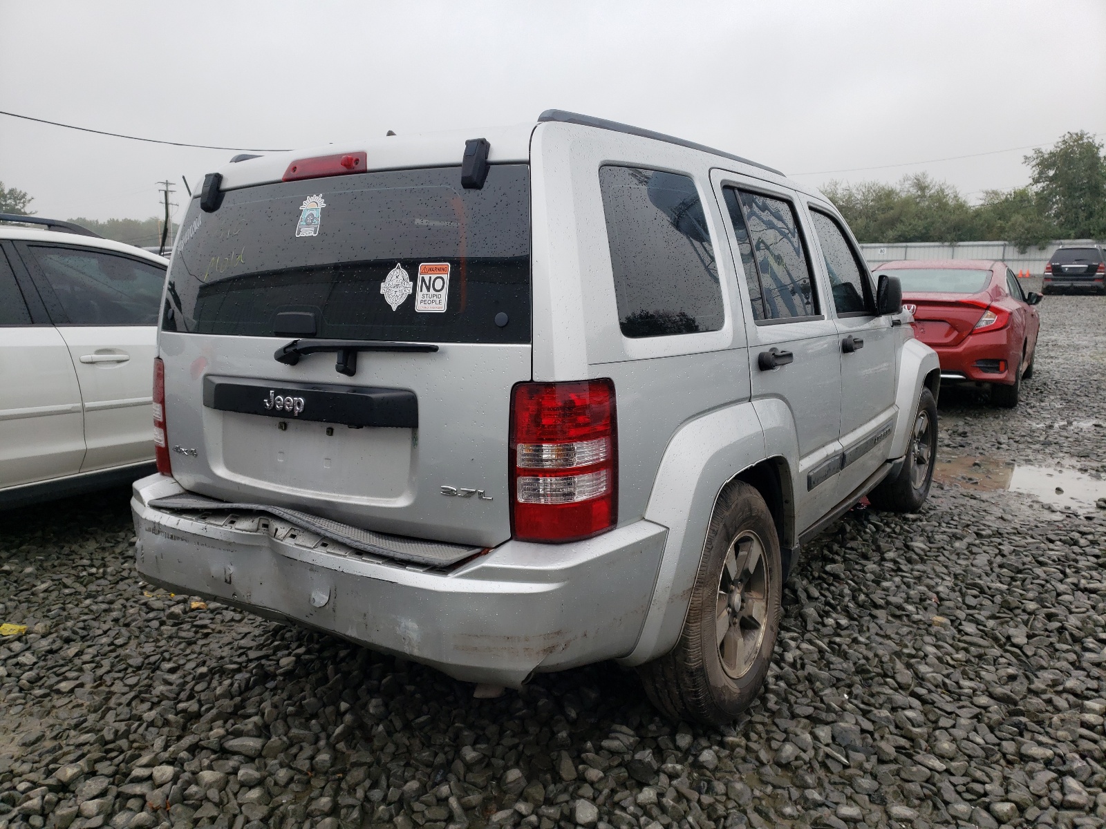Photo 4 from auction – 2008 JEEP LIBERTY SP with VIN 1J8GN28K08W161693