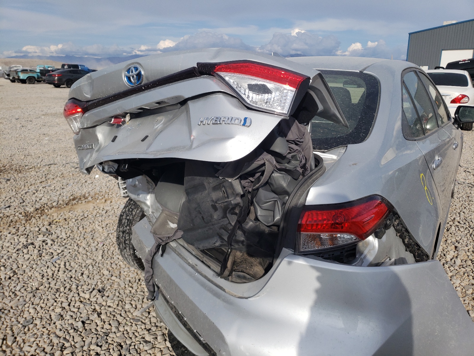 Photo 9 from auction – 2020 TOYOTA COROLLA LE with VIN JTDEBRBE5LJ027142