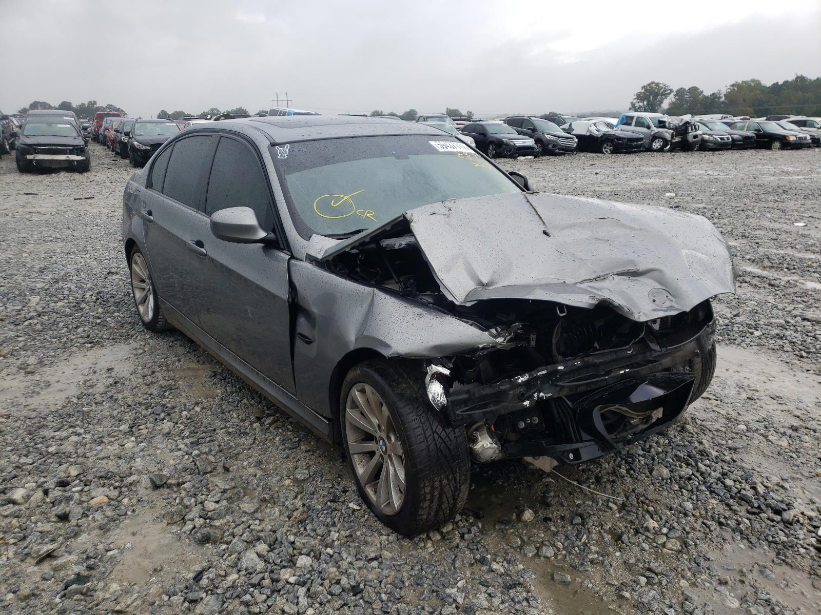 BMW 328 I 2011 with VIN WBAPH7G58BNN03442 - Photo from auction