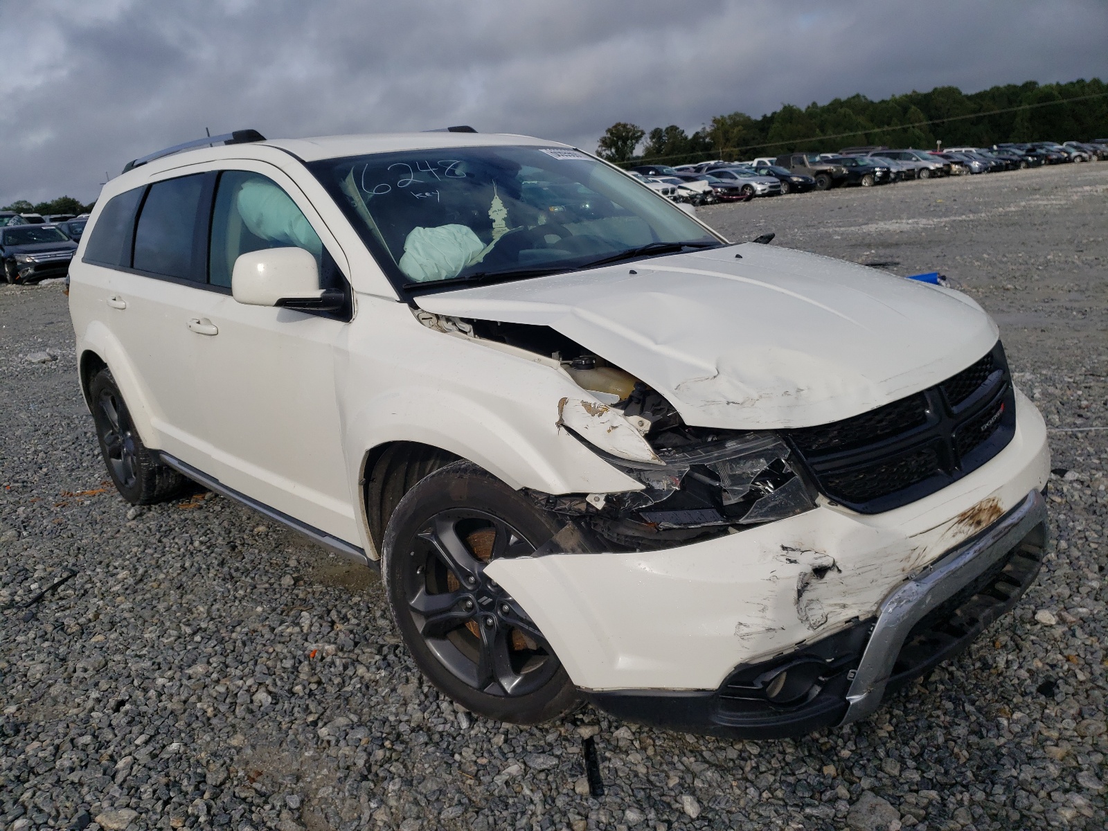 DODGE JOURNEY CR 2018 with VIN 3C4PDCGG1JT516248 - Photo from auction