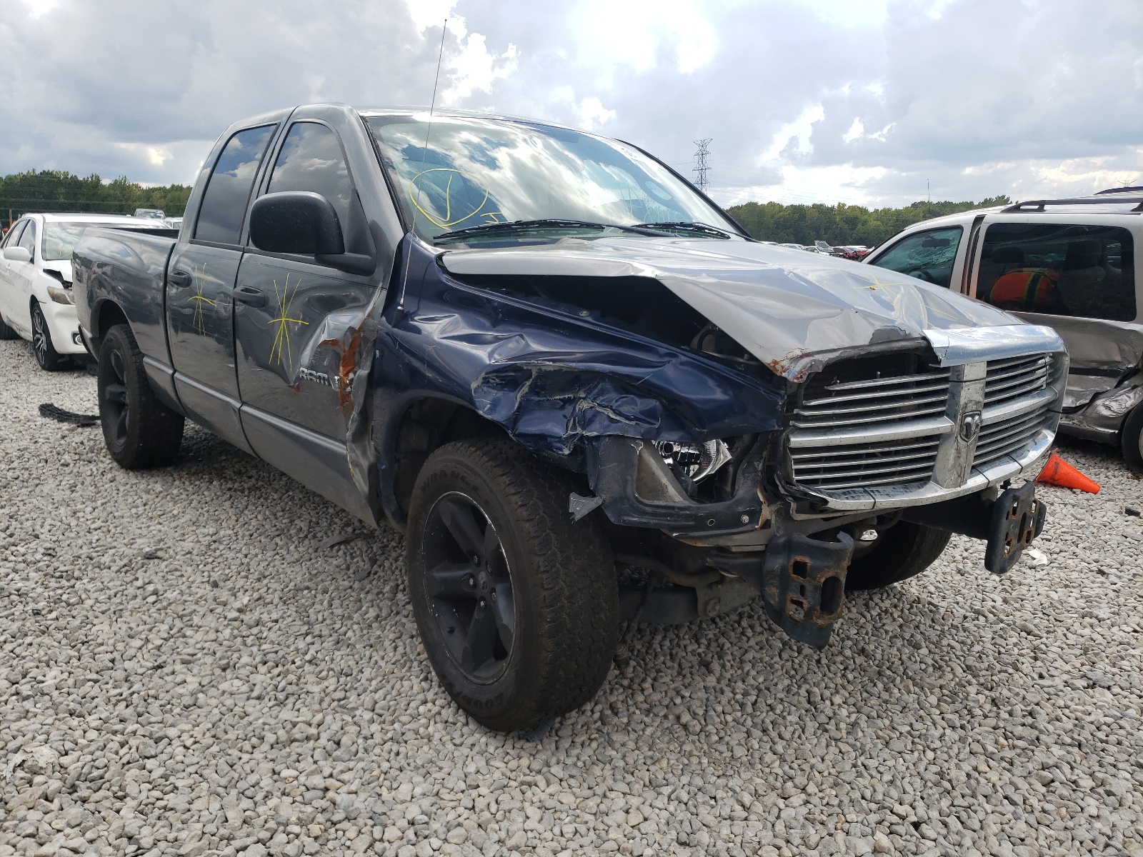 DODGE RAM 1500 S 2007 with VIN 1D7HA18277S273503 - Photo from auction