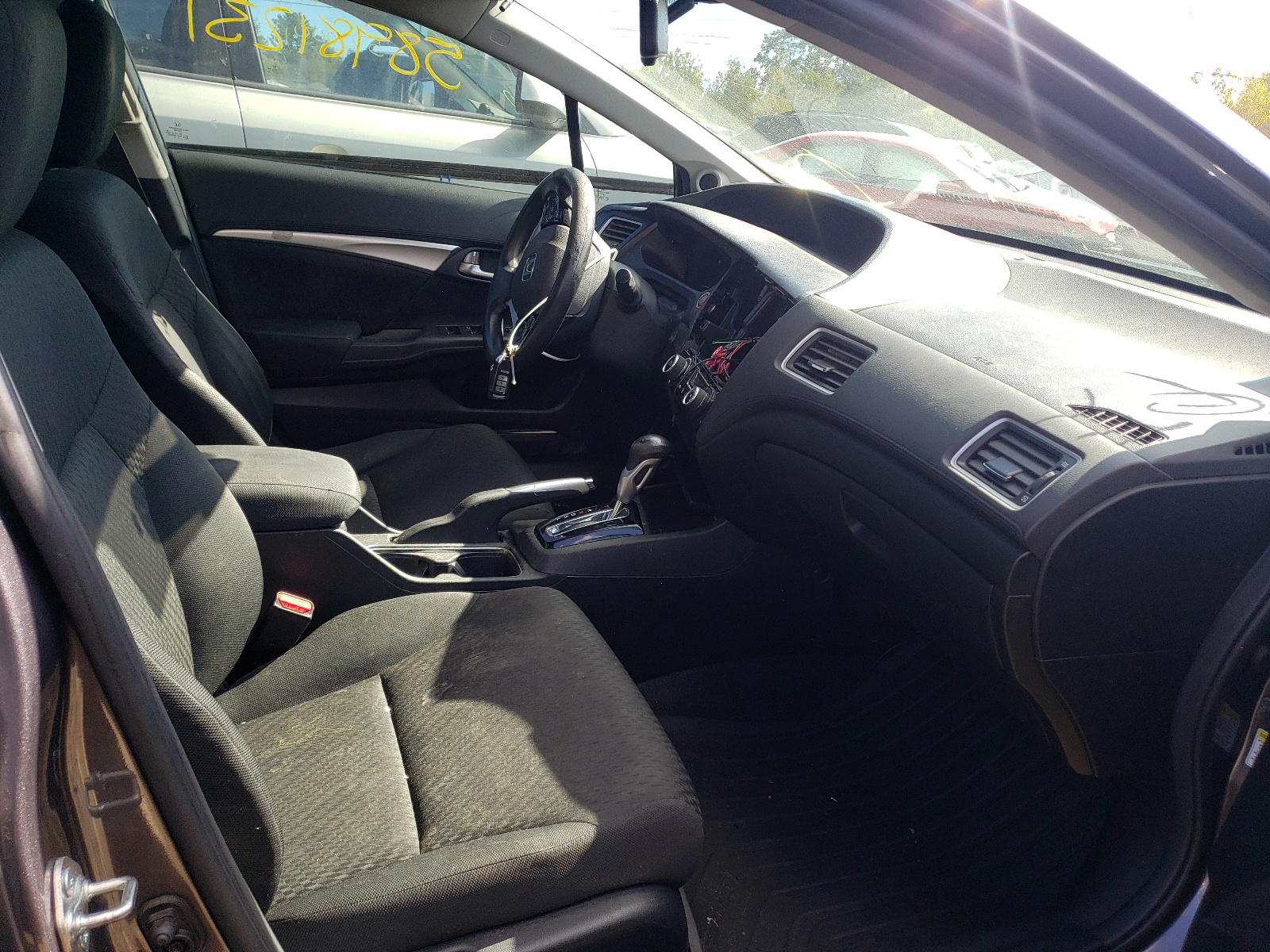 Photo 5 from auction – 2014 HONDA CIVIC EX with VIN 19XFB2F80EE262628