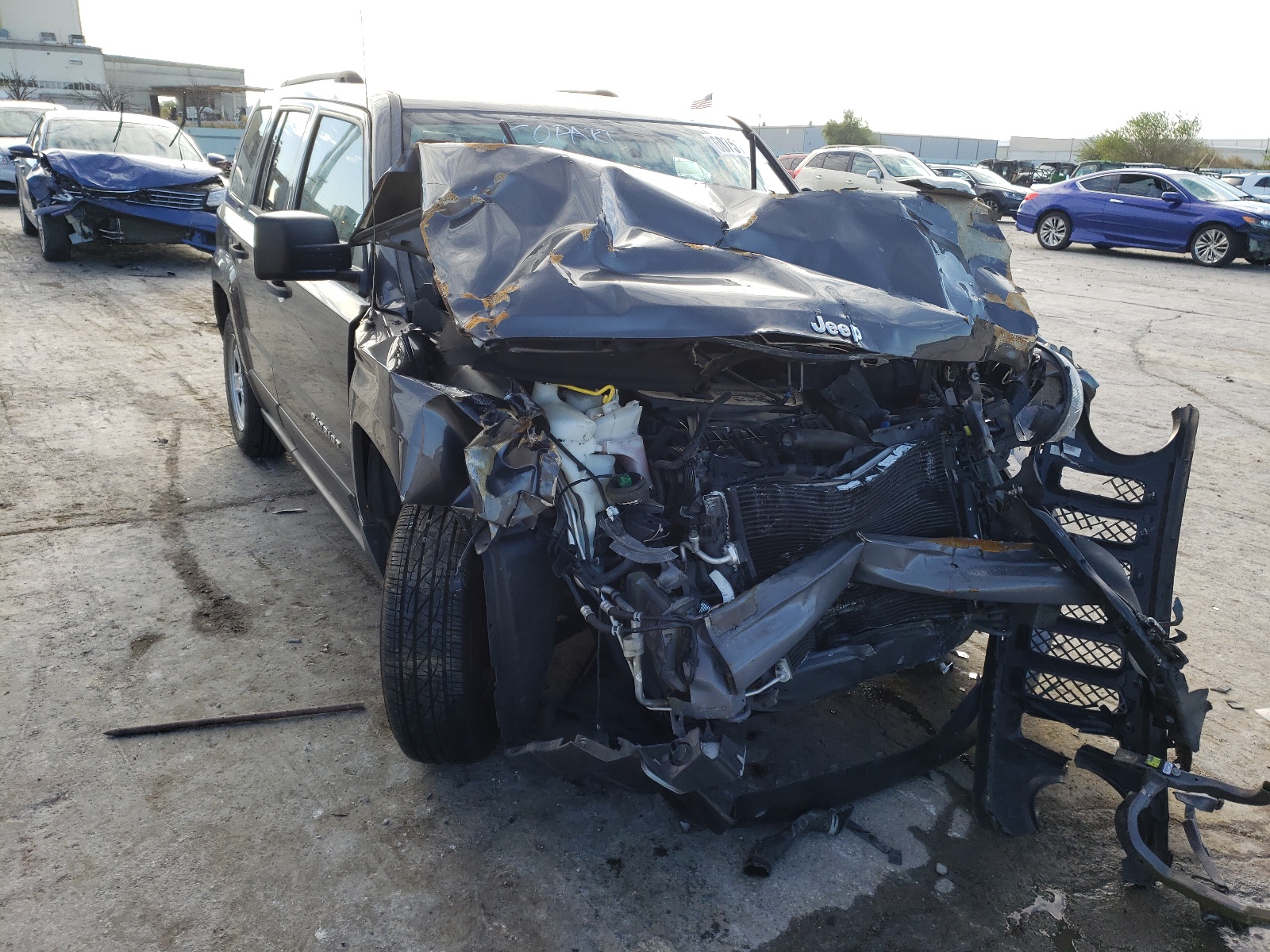 Photo 19 from auction – 2014 JEEP PATRIOT SP with VIN 1C4NJPBB6ED854291