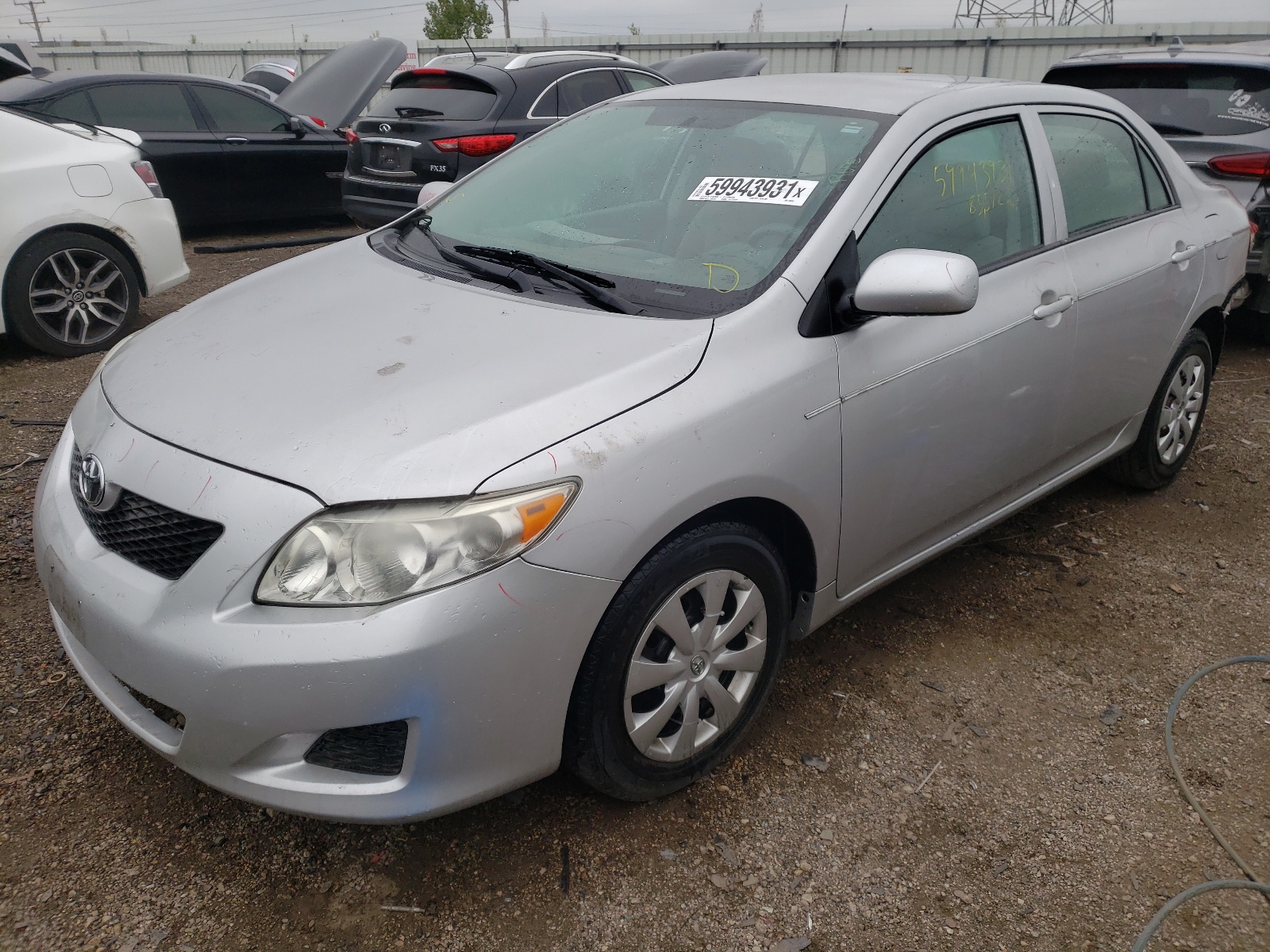 Photo 2 from auction – 2010 TOYOTA COROLLA BA with VIN 1NXBU4EE3AZ268961