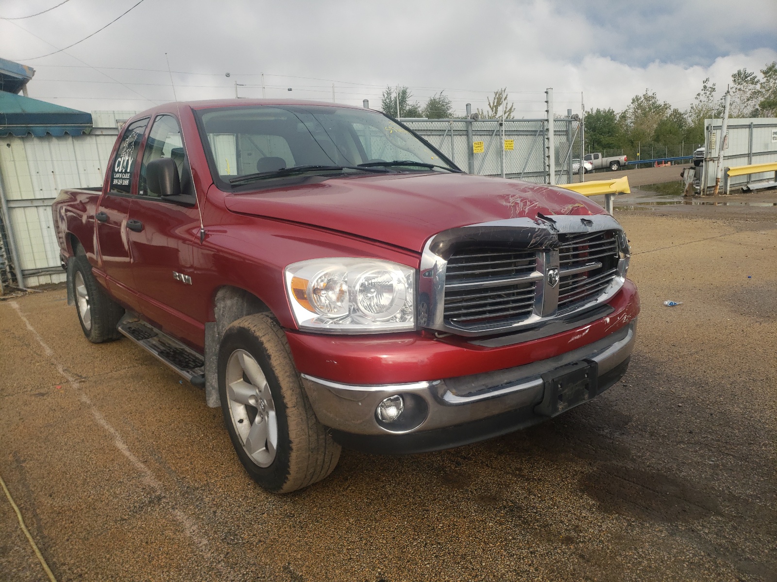 DODGE RAM 1500 S 2008 with VIN 1D7HU18N68J115825 - Photo from auction