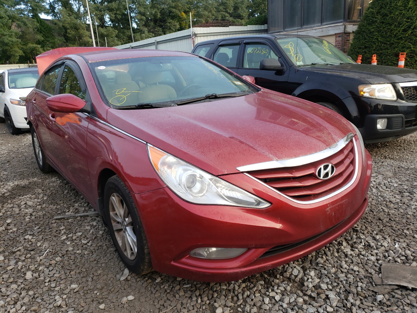 HYUNDAI SONATA GLS 2013 with VIN 5NPEB4AC2DH680668 - Photo from auction