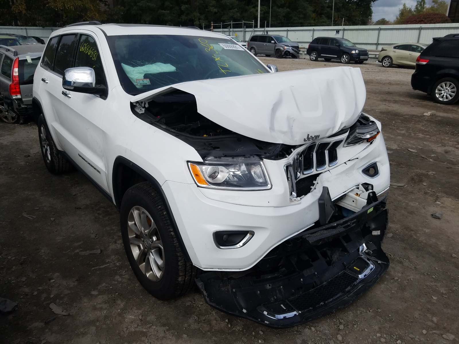Photo 1 from auction – 2016 JEEP GRAND CHER with VIN 1C4RJFBG4GC499332