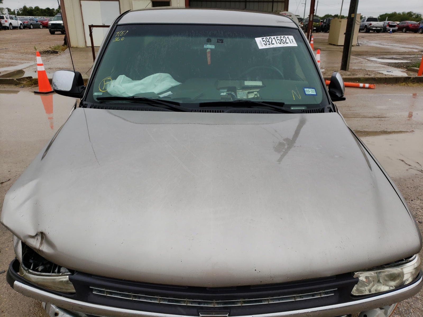 Photo 7 from auction – 2001 CHEVROLET SILVERADO with VIN 2GCEC19V611128699