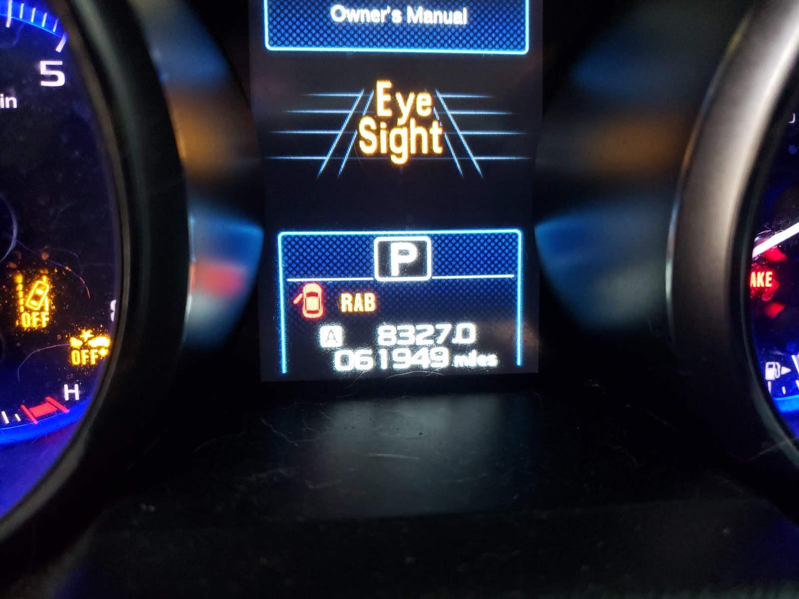 Photo 8 from auction – 2017 SUBARU LEGACY SPO with VIN 4S3BNAS60H3017568