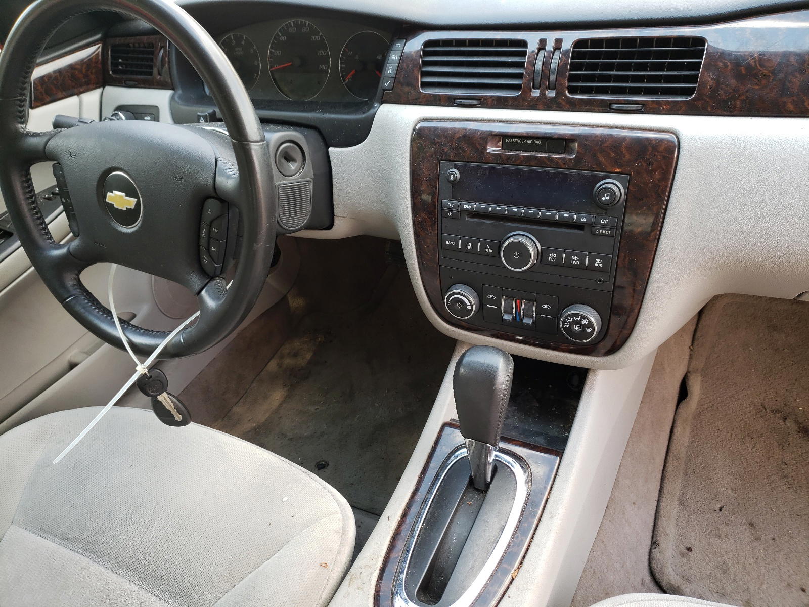 Photo 9 from auction – 2012 CHEVROLET IMPALA LT with VIN 2G1WG5E39C1167299