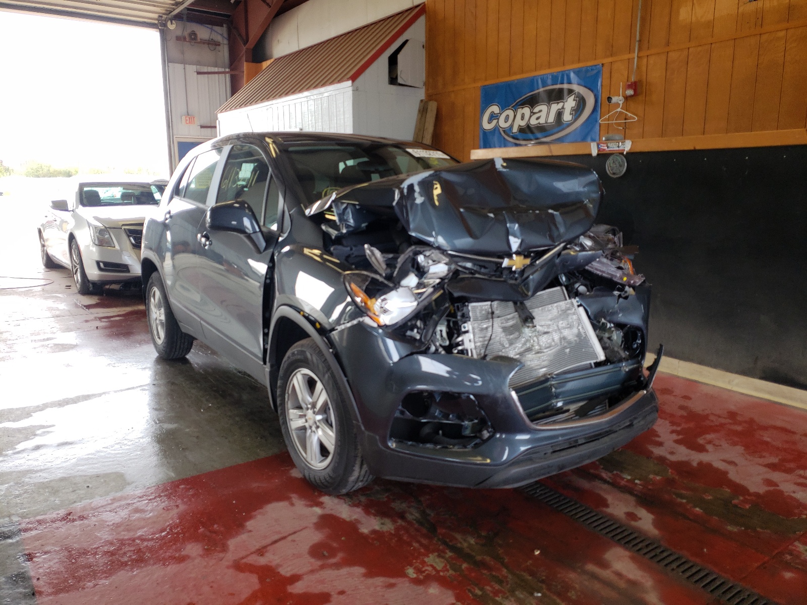 Photo 1 from auction – 2021 CHEVROLET TRAX LS with VIN KL7CJNSB6MB342498
