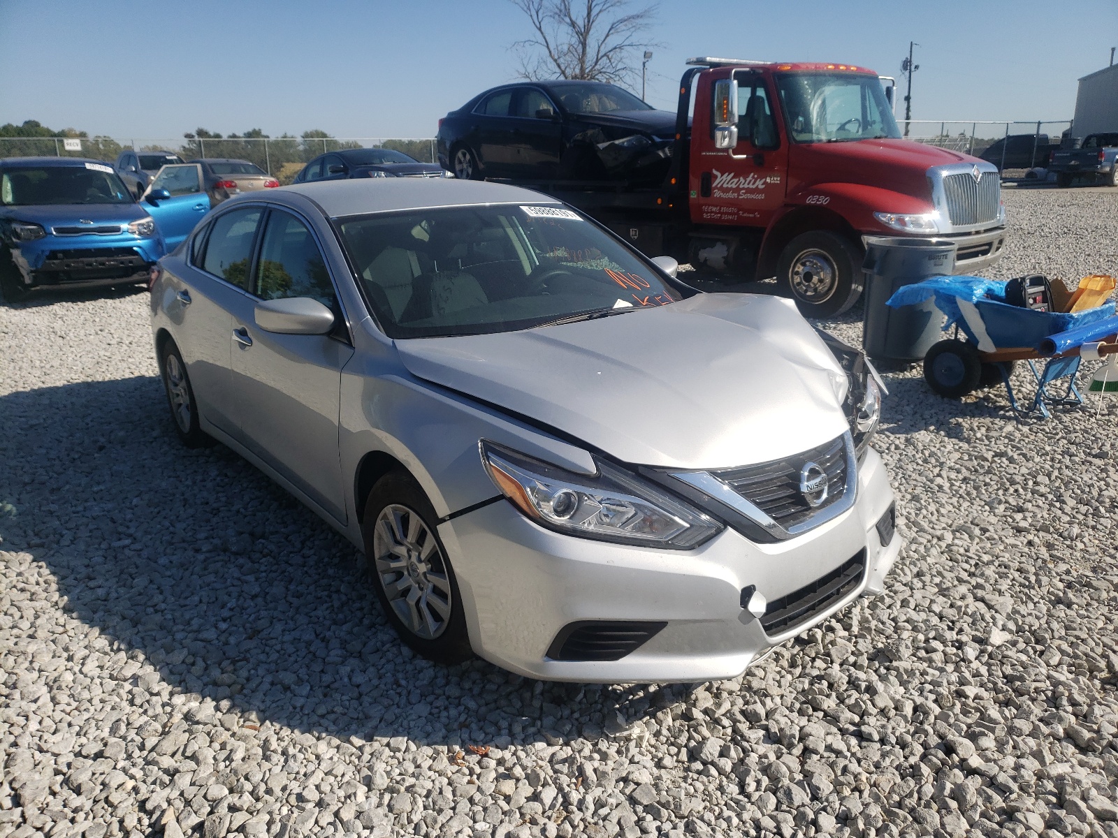 NISSAN ALTIMA 2.5 2018 with VIN 1N4AL3APXJC215416 - Photo from auction