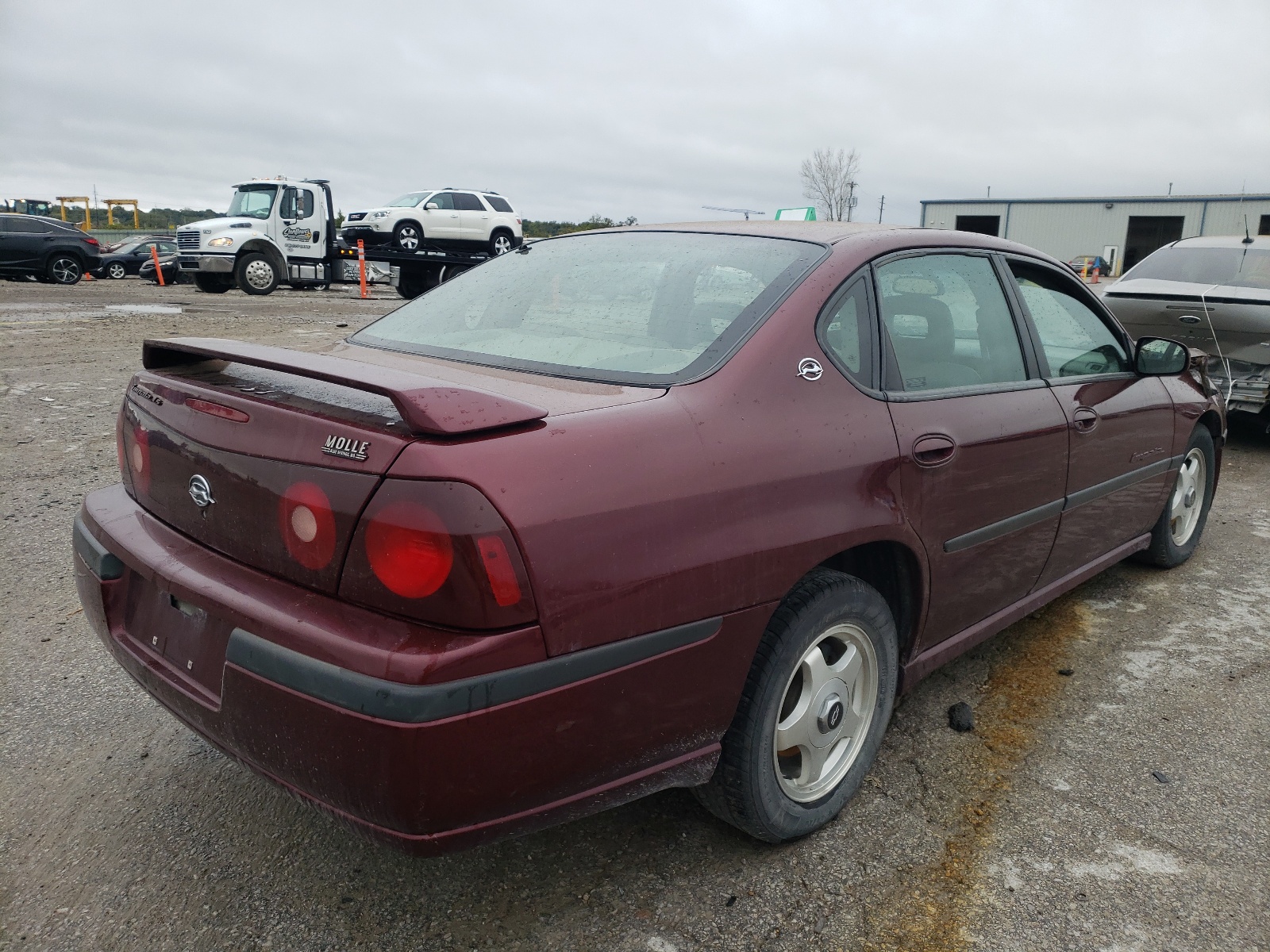 Photo 4 from auction – 2001 CHEVROLET IMPALA LS with VIN 2G1WH55K319113127